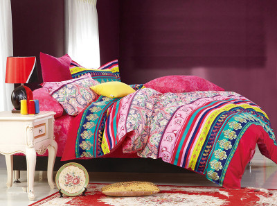 26% OFF on Zigma collections Cotton Printed King Bedsheet