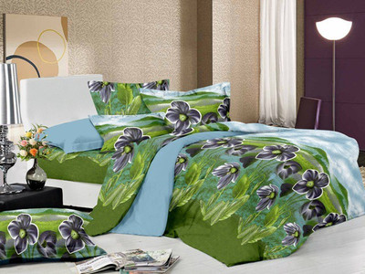 34% OFF on Lali Prints Cotton Floral Double Bedsheet 1 Bedsheets, 2 Pillow covers, Green 34% OFF on Lali Prints Cotton Floral Double Bedsheet 1 Bedsheets, 2 Pillow covers, Green