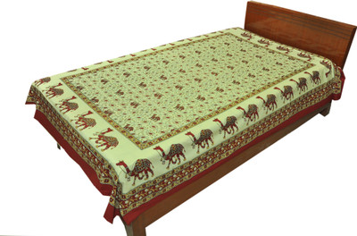 77% OFF on Shop Rajasthan Cotton Animal Single Bedsheet