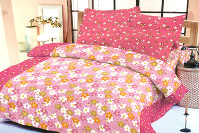 74% OFF on Madhavs Cotton Printed Double Bedsheet