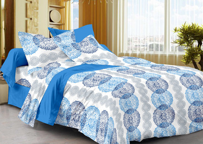 50% OFF on La Fleur Cotton Abstract Double Bedsheet 50% OFF on La Fleur Cotton Abstract Double Bedsheet