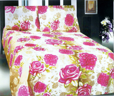 Jaipur Cotton Cotton Floral Double Bedsheet Jaipur Cotton Cotton Floral Double Bedsheet