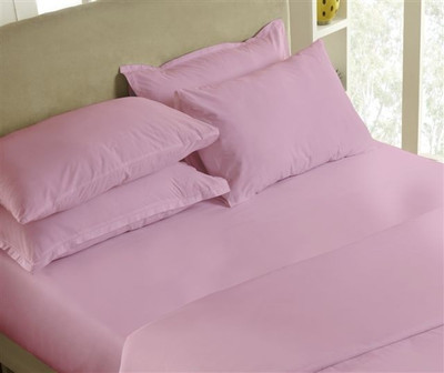 Maspar Cotton Solid Double Bedsheet