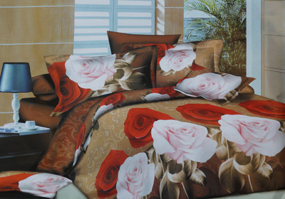 54% OFF on Krishnam Polycotton Floral Double Bedsheet One Bedheet with 2 Pillow Covers, Multicolor 54% OFF on Krishnam Polycotton Floral Double Bedsheet One Bedheet with 2 Pillow Covers, Multicolor