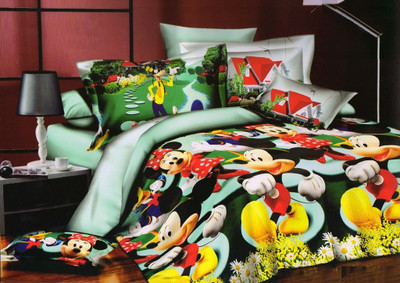 40% OFF on Zigma Collections Cotton Abstract Queen sized Double Bedsheet