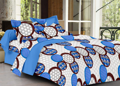 62% OFF on Vaani Cotton Printed Double Bedsheet 62% OFF on Vaani Cotton Printed Double Bedsheet