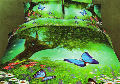 41% OFF on ZigmaCollections Cotton Printed King Bedsheet