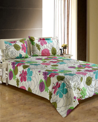36% OFF on Anubhutee Cotton Printed Double Bedsheet 36% OFF on Anubhutee Cotton Printed Double Bedsheet