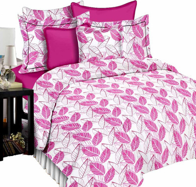 11% OFF on Shop Avenue Cotton Printed Queen Bedsheet