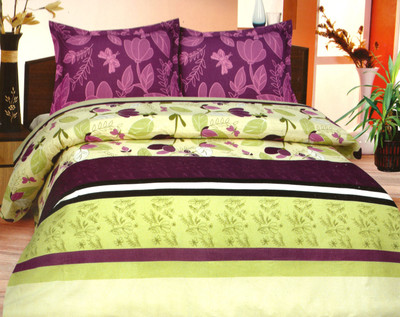 75% OFF on Madhavs Cotton Printed Double Bedsheet