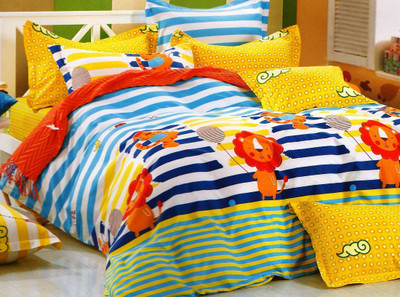 58% OFF on Wrap Cotton Graphic Double Bedsheet