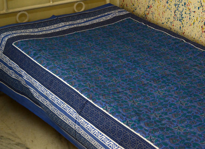 35% OFF on DFR Cotton Printed Single Bedsheet