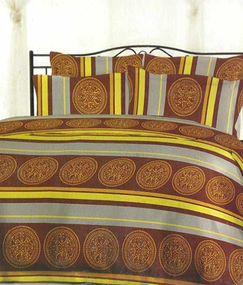 Bombay Dyeing Polycotton Printed Double Bedsheet