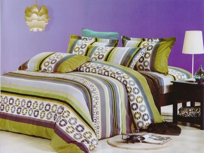 35% OFF on Gran Polycotton Abstract King Bedsheet
