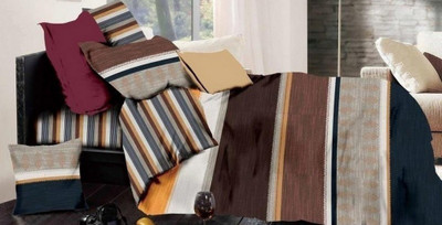 58% OFF on Silver Thread Polycotton Printed Double Bedsheet