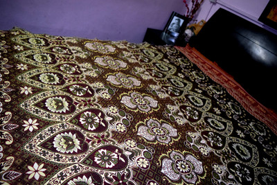 52% OFF on Rajasthani Decor Cotton Abstract Single Bedsheet