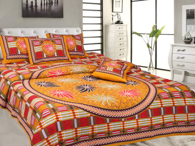 68% OFF on Z Decor Cotton Floral Double Bedsheet 68% OFF on Z Decor Cotton Floral Double Bedsheet