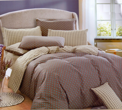 33% OFF on Ross Luxury Living Cotton Checkered Single Bedsheet