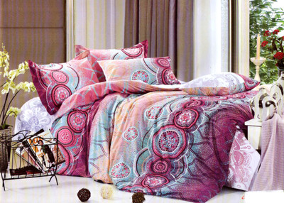 4% OFF on Skilin Cotton Printed Double Bedsheet