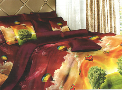 46% OFF on Retro Pool Polycotton Floral Double King Bedsheet