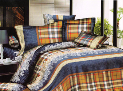 70% OFF on Rose Petal Polyester Paisley Queen Bedsheet