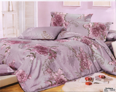35% OFF on Solitaire Cotton Floral Double Bedsheet