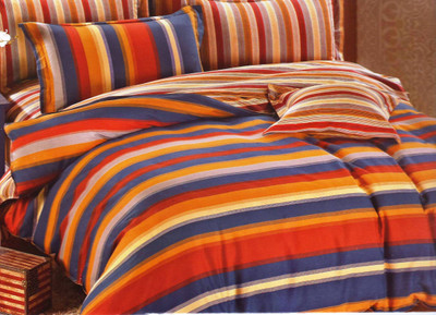 58% OFF on Wrap Cotton Geometric Double Bedsheet