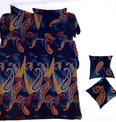 36% OFF on Ross Luxury Living Polyester Damask Double Bedsheet