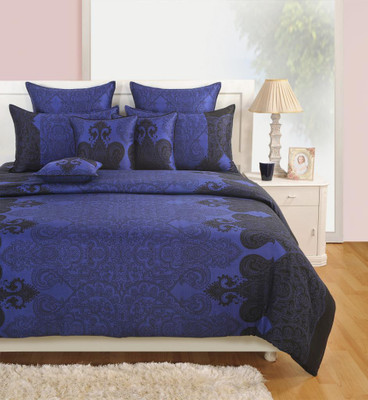 18% OFF on Swayam Cotton Floral Single Bedsheet