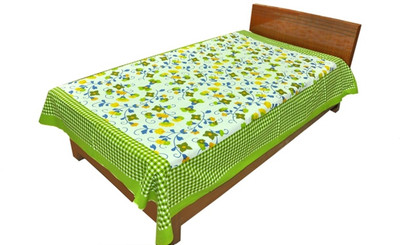 62% OFF on Silkworm Cotton Printed Single Bedsheet Multicolor