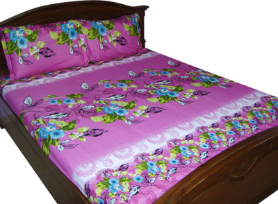 65% OFF on Looms of India Cotton Double Bedsheet 1 Bedsheet, 2 Pillow Covers, Pink 65% OFF on Looms of India Cotton Double Bedsheet 1 Bedsheet, 2 Pillow Covers, Pink