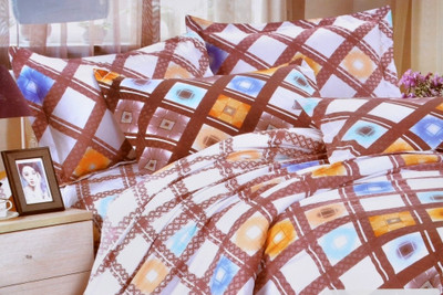 51% OFF on Valtellina Polyester Floral Single Bedsheet