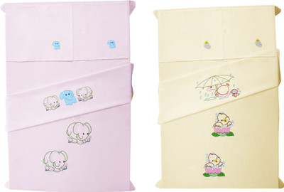 34% OFF on Baby Rap Cotton Embroidered Crib Bedsheet 34% OFF on Baby Rap Cotton Embroidered Crib Bedsheet