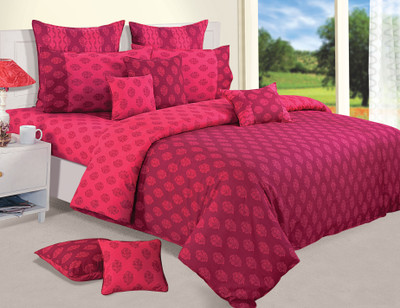 28% OFF on Swayam Cotton Printed Double Bedsheet
