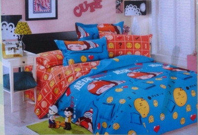 30% OFF on Brida Cotton Checkered Double Bedsheet