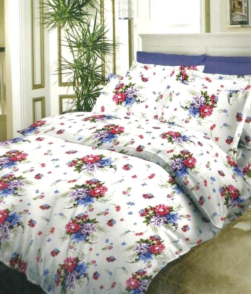 Bombay Dyeing Cotton Printed Double Bedsheet