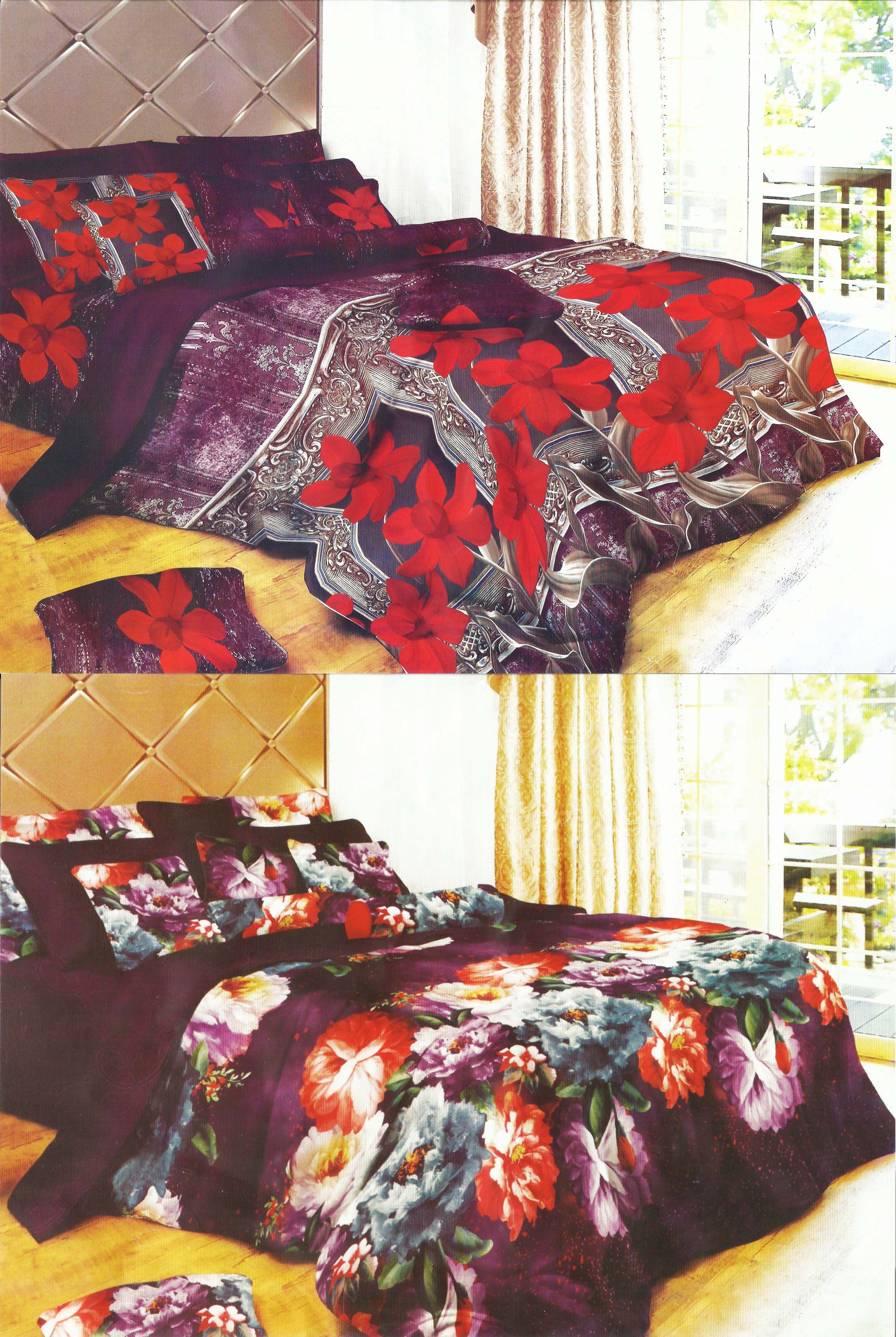 62% OFF on Madhavs Polycotton Printed Double Bedsheet