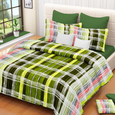 52% OFF on Aneka Cotton Geometric Double Bedsheet 1 Bedsheet, 2 Pillow Covers, Multicolor 52% OFF on Aneka Cotton Geometric Double Bedsheet 1 Bedsheet, 2 Pillow Covers, Multicolor