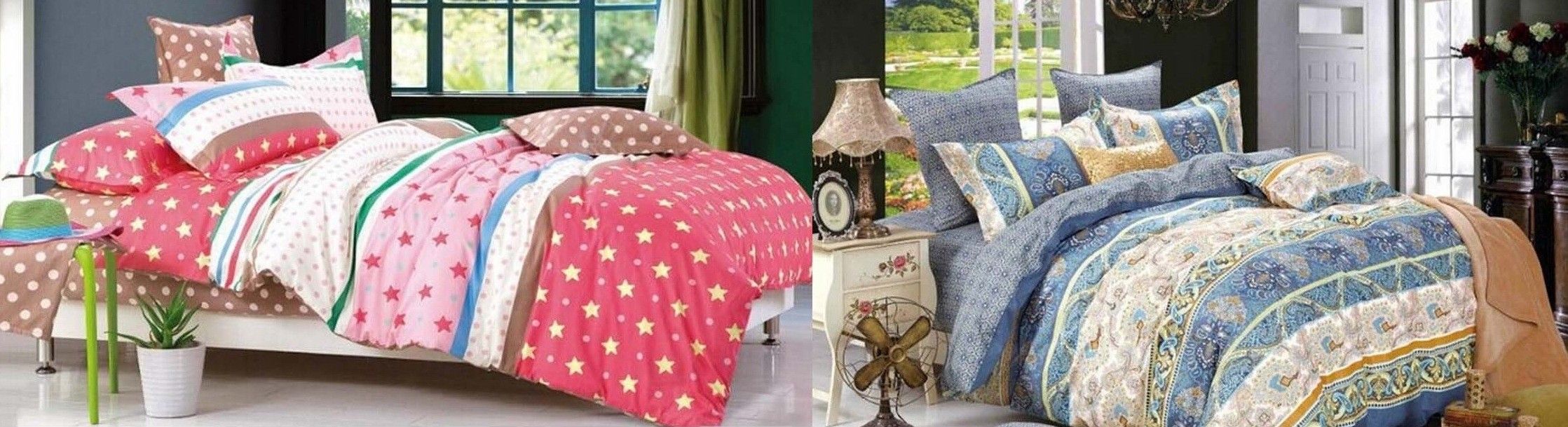 61% OFF on Silver Threads Cotton Printed Double Bedsheet