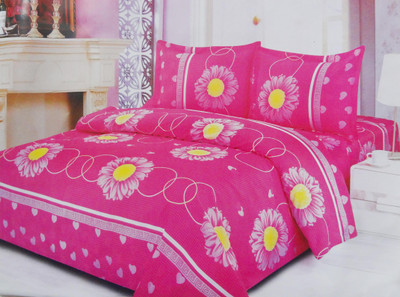 61% OFF on Pripson Polycotton Floral Double Bedsheet