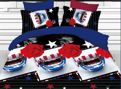 57% OFF on By Vikon's Polycotton Printed Single Bedsheet