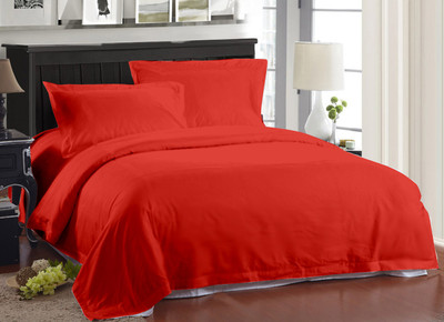 70% OFF on Ahmedabad Cotton Cotton Solid Double Bedsheet 1 Double Bedsheet & 2 Pillow Covers, Red 70% OFF on Ahmedabad Cotton Cotton Solid Double Bedsheet 1 Double Bedsheet & 2 Pillow Covers, Red