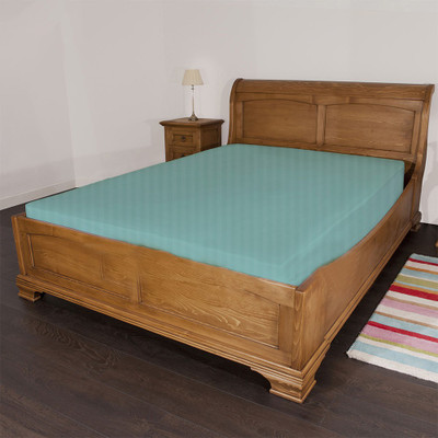 27% OFF on Misr Cotton Striped Single Fitted Bedsheet