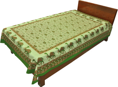 77% OFF on Shop Rajasthan Cotton Animal Single Bedsheet
