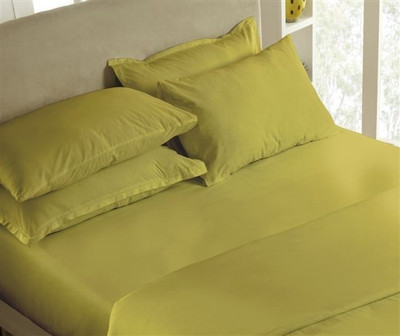 Maspar Cotton Solid Single Bedsheet