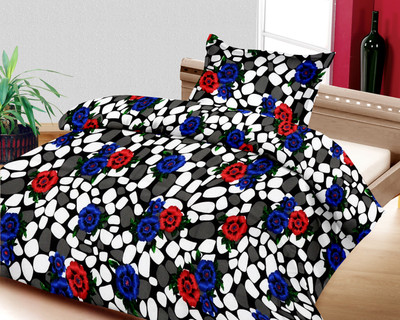 37% OFF on Caps Cotton Self Design Single Bedsheet