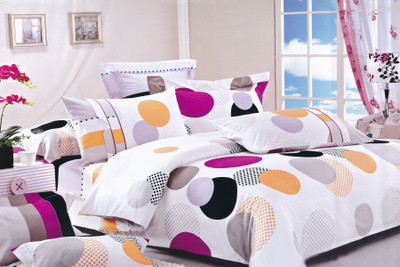 20% OFF on New Castle Cotton Abstract Single Bedsheet