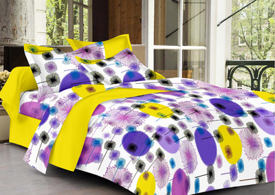 62% OFF on Vaani Cotton Printed Double Bedsheet 62% OFF on Vaani Cotton Printed Double Bedsheet