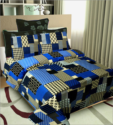 26% OFF on Shopgrab Cotton Printed Double Bedsheet