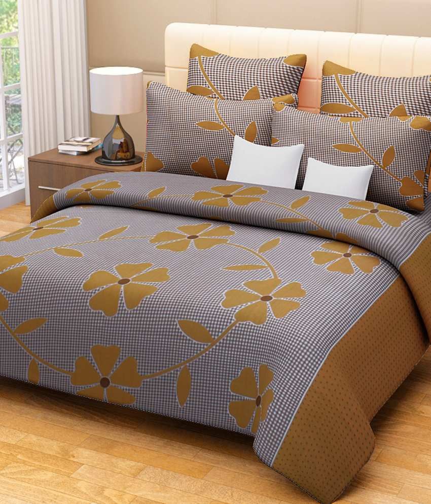68% OFF on Z Decor Cotton Floral Double Bedsheet 68% OFF on Z Decor Cotton Floral Double Bedsheet